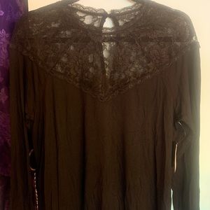 Torrid lace top tunic